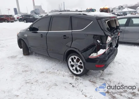 2013 Ford Escape Titanium from USA, damaged, VIN 1FMCU0J96DUD35451